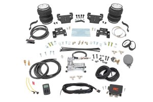 Chevrolet Silverado 2500 HD Air Spring Kit - Rear - Rough Country - with compressor | Wireless Controller | 0-6